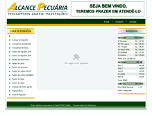 Tablet Screenshot of alcancepecuaria.com.br